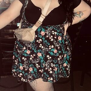 Hot Topic Suspender Skirt